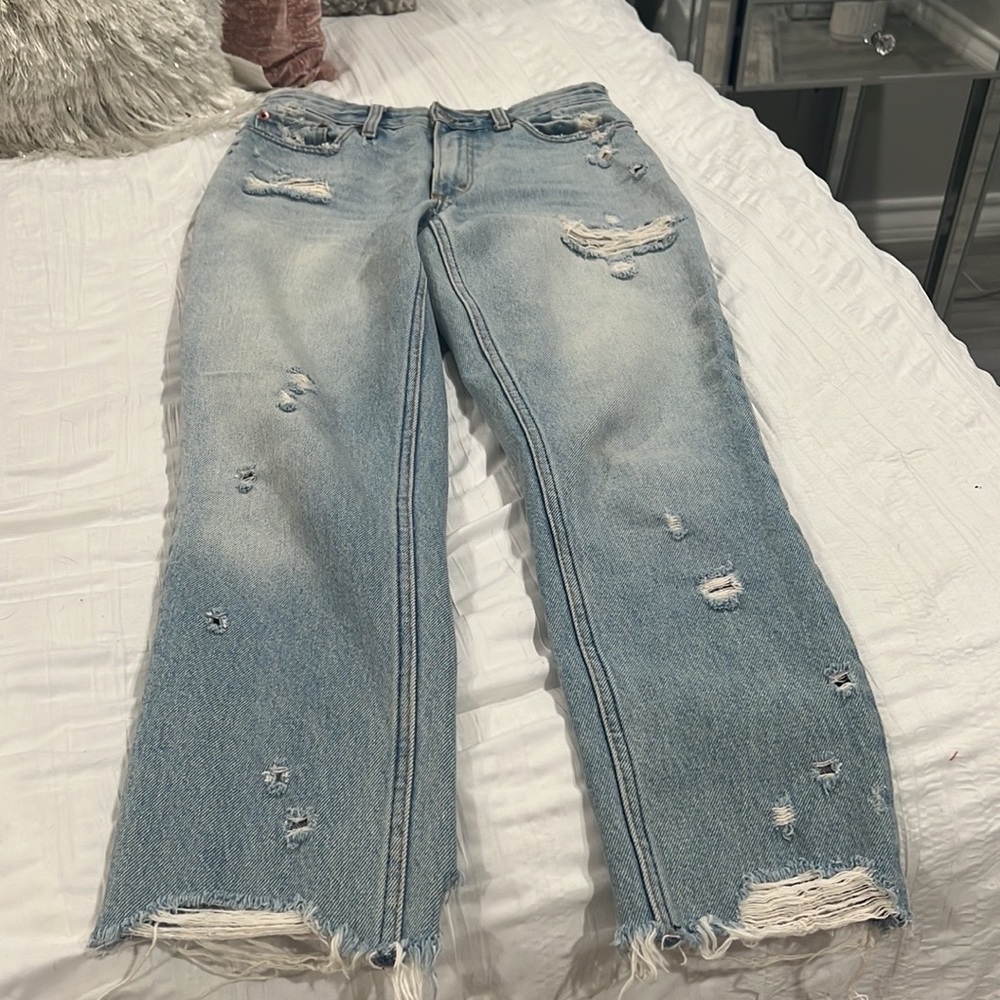 Abercrombie mom jeans 26